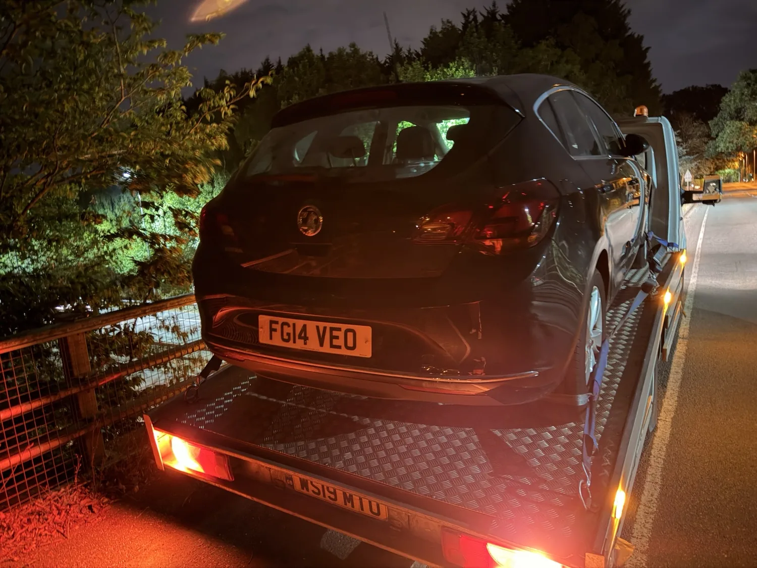 Vehicle recovery job